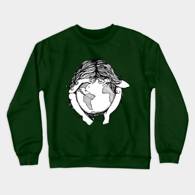 Earth Child Crewneck Sweatshirt by Freja